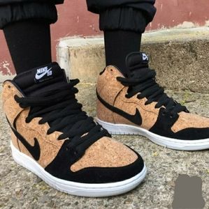 🔥NIKE🔥 Dunk High Premium SB 'Corks' size 13